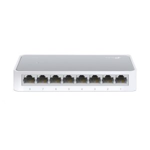 TP-Link 8-port mini Desktop preklopnik (Switch), 8×10/100M RJ45 ports, plastično kućište