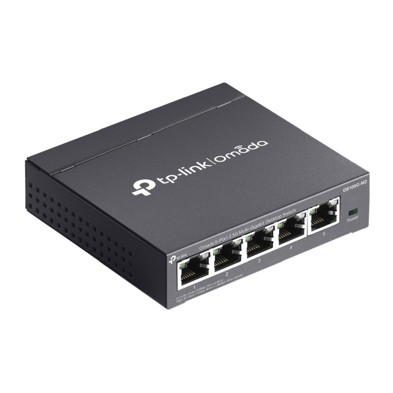 TP-Link Omada 5-port 2.5G Multi-Gigabit Desktop preklopnik (Switch), 5×10Mbps/100Mbps/1Gbps/2.5Gbps RJ45 Ports, Plug & Play, metalno kućište - Slika 4