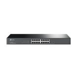 TP-Link 16-port Gigabit preklopnik (Switch), 16×10/100/1000M RJ45 ports, 1U 19", Rack Mount, metalno kućište
