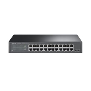 TP-Link 24-port Gigabit preklopnik (Switch), 24×10/100/1000M RJ45 ports, 13" Desktop/Rack, metalno kućište