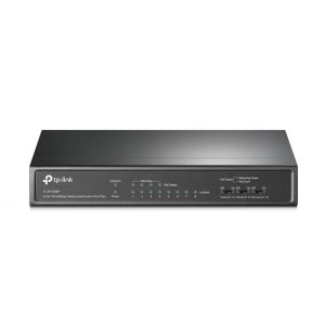 TP-Link 8-port Desktop preklopnik (Switch), 8×10/100M RJ45 ports + 4 PoE ports, metalno kućište (57W)