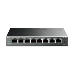 TP-Link 8-port Gigabit PoE Easy Smart preklopnik (Switch), 8×10/100/1000M RJ45, 4×PoE+, metalno kućište, 13" (64W)