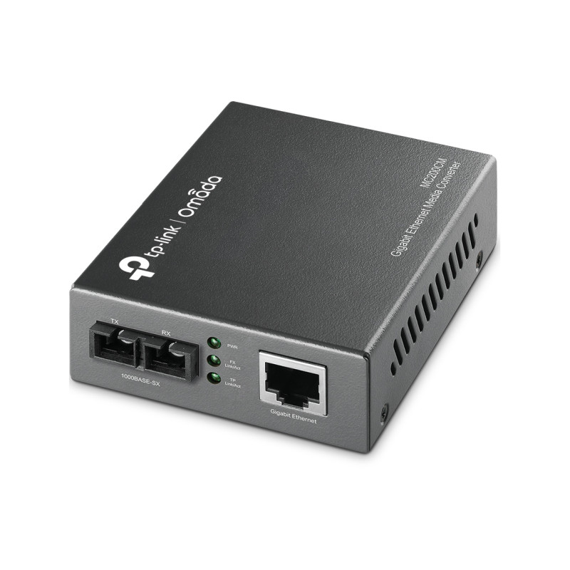 TP-Link Gigabit optički pretvarač 1000M RJ45 u 1000M multi-mod SC, Full-duplex, do 550m