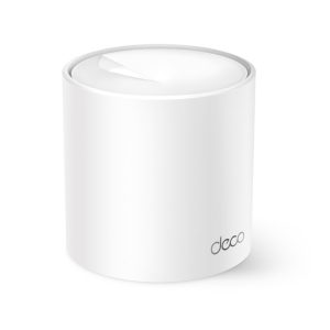 TP Link AX1500 Deco X10 (1-pack) Mesh Wi-Fi 6 Dual-Band, 300 Mbps/1201 Mbps (2,4GHz/5GHz) 2×Gigabit port, Deco App
