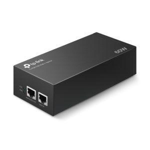 TP-Link PoE++ Injector Adapter, 1×Gbit PoE Port, 1×Gbit Non-PoE Port, 802.3at/af/bt, Data+Power po istom kablu do 100m, metalno kućište