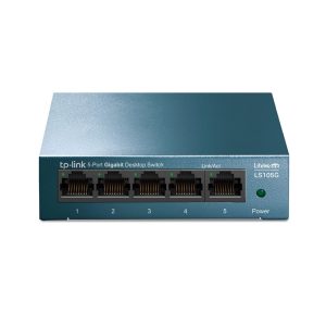 TP-Link LiteWave 5-Port Gigabit Desktop preklopnik (Switch), 5×10/100/1000 RJ45 Ports, metalno kućište