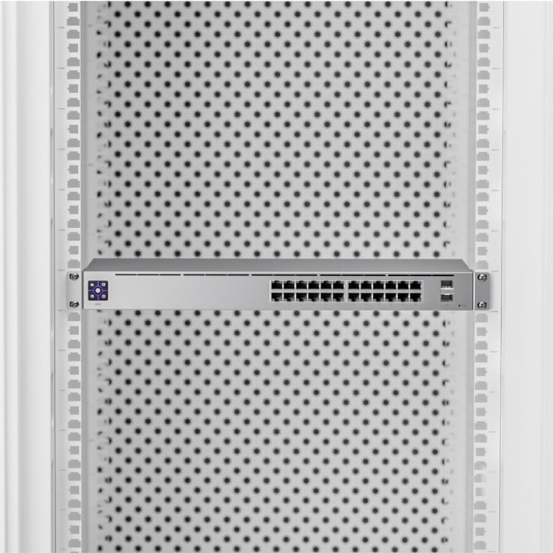 Ubiquiti UniFi Managed 24-port Gigabit Switch, 2×1G SFP, Rack 1U (USW-24) - Slika 5