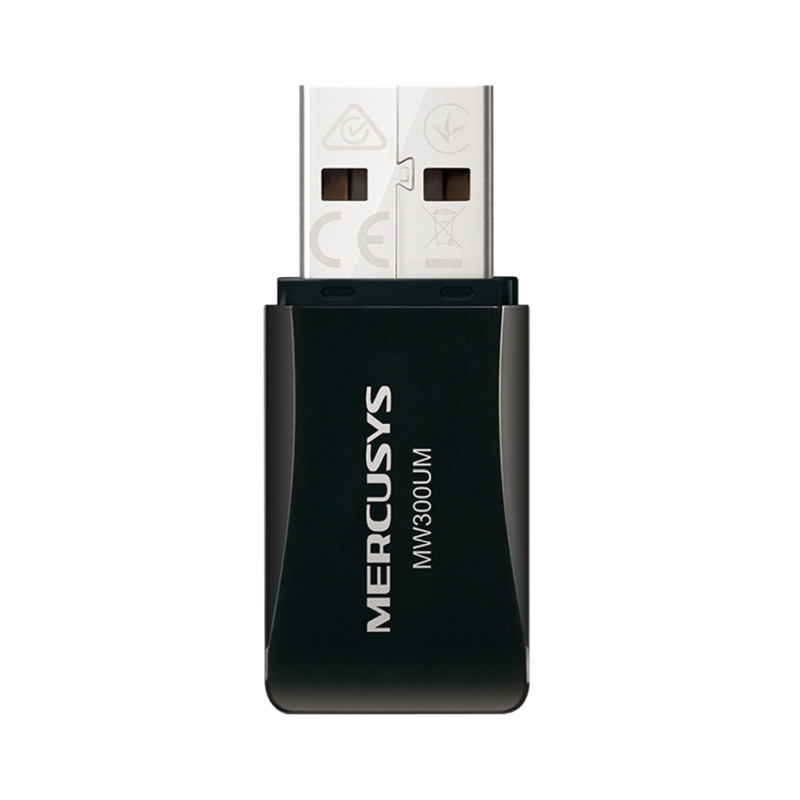 Mercusys MW300UM bežični USB mini adapter 300Mbps (2.4GHz), 802.11n/g/b, WPS tipka