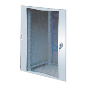 Tecnosteel staklena vrata za zidne ormare 22U, siva (FP9126RIC)