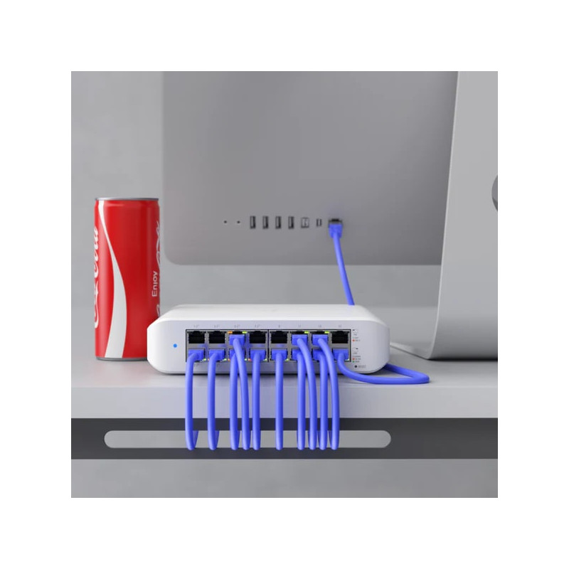 Ubiquiti UniFi Managed 16-port Gigabit Switch, 8-port PoE+, 45W (USW-LITE-16-PoE) - Slika 5