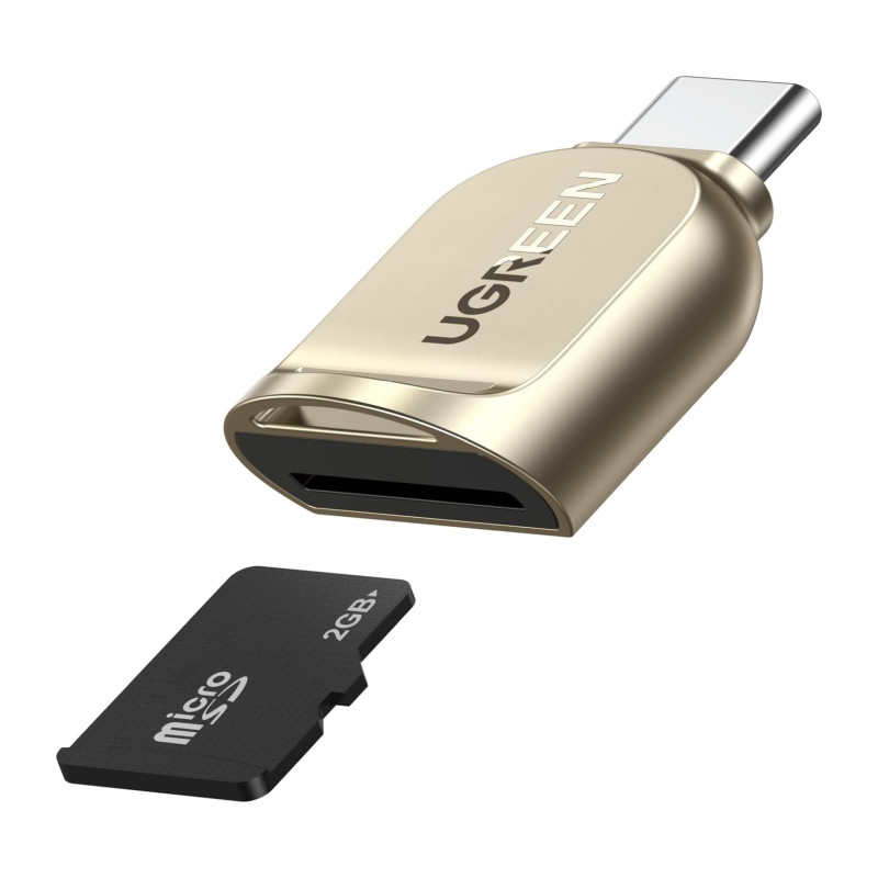 UGREEN čitač memorijskih kartica, TF/SD/MicroSD kartice, USB-C - Slika 3