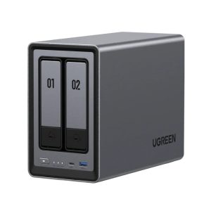 UGREEN NAS DXP2800, 2-bay, Intel N100, 8GB DDR5, eMMC 32GB, UGOS Pro