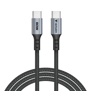 Verbatim Sync & Charge kabel USB-C na USB-C 60W 120 cm