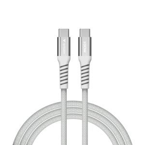 Verbatim Sync & Charge Magnetic kabel USB-C na USB-C 100W 120 cm - sivi