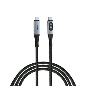 Verbatim Sync & Charge kabel USB C na USB C 100W zaslon 120 cm