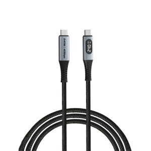 Verbatim Sync & Charge kabel USB-C na USB-C, USB4, 240W 40 Gbps zaslon 120 cm