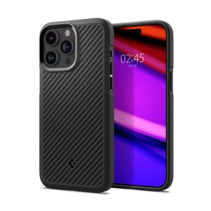 Spigen Core Armor, zaštitna maska za telefon, mat crna - iPhone 15 Pro Max (ACS06441)