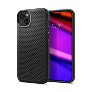 Spigen Core Armor, zaštitna maska za telefon, mat crna - iPhone 15 (ACS06479)