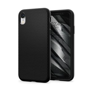 Spigen Liquid Air, zaštitna maska za telefon, crna - iPhone XR