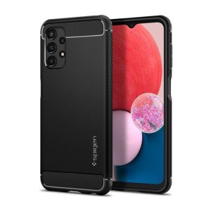 Spigen Rugged Armor, zaštitna maska za telefon, crna - Samsung Galaxy A13