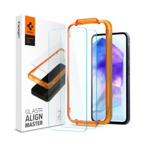 Spigen Glass tR AlignMaster 2 Pack - Samsung Galaxy A55