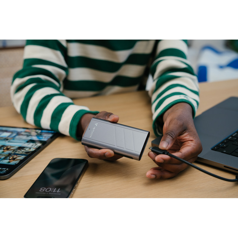 Verbatim TurboMetal 4TB SSD USB4 vanjski disk, R/W: 3700/3600 MB/s - Slika 3