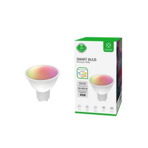 WOOX WiFi Smart LED Spot RGB+CCT žarulja GU10, 5.5W, 400lm, 2700-6500K, WooxHome app, glasovna kontrola - Alexa & Google Assistant (R9076)