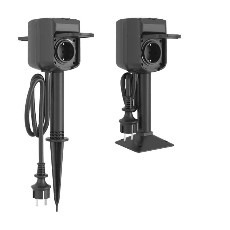 WOOX WiFi Smart dvosmjerna vanjska utičnica, 16A/3680W, WooxHome app, glasovna kontrola - Alexa & Google Assistant (R6079) - Slika 2