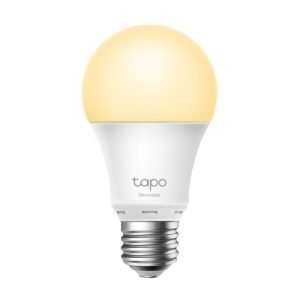 TP-Link Tapo Smart Wi-Fi žarulja E27, 8.7W, 806lm, 2700K dimabilna, glasovna kontrola (Amazon Alexa & Google Assistant)
