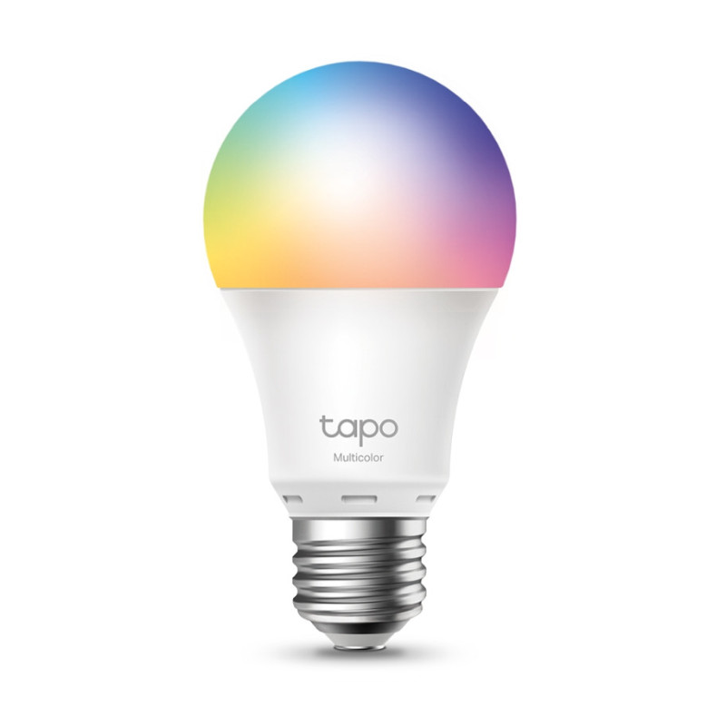 TP-Link Tapo Smart Wi-Fi višebojna žarulja E27, 8.7W, 806lm, 2500K - 6500K, glasovna kontrola (Amazon Alexa & Google Assistant)