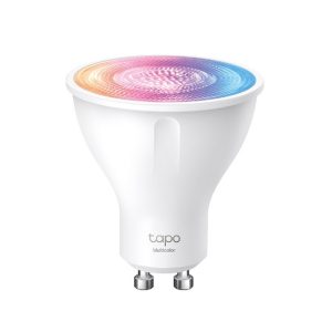 TP-Link Tapo Smart Wi-Fi Spotlight višebojna žarulja GU10, 350lm, 2,200 K do 6,500 K, dimabilna, glasovna kontrola (Amazon Alexa & Google Assistant)
