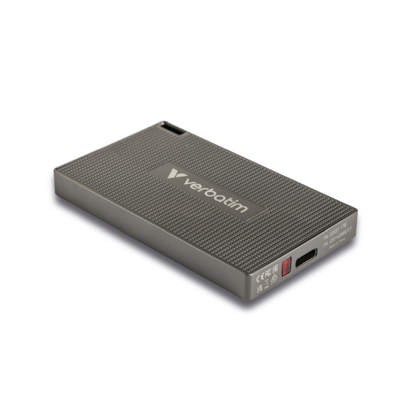 Verbatim Metal Mini 1TB SSD vanjski disk USB-C 3.2 Gen2, R/W: 2000/1750 MB/s - Slika 2