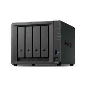 Synology DS925+ DiskStation 4-bay NAS server/samo za Synology diskove/2 x M.2 NVMe SSD slot, CPU AMD Ryzen V1500B 4-core 2.2 GHz, 4 GB DDR4 SODIMM, 2x RJ-45 2.5 GbE LAN, 2x USB 3.2