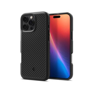 Spigen Core Armor, matte black - iPhone 16 Pro (ACS08157)