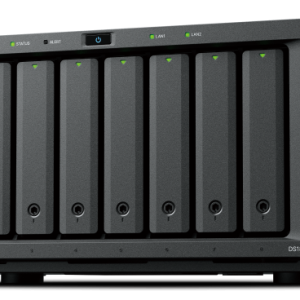 Synology DS1825+ DiskStation 8-bay NAS server/samo za Synology diskove/ AMD Ryzen V1500B, 8GB RAM, 	RJ-45 2.5GbE, 2.5" SSD/3.5" HDD/M.2 podrška, Hot Swappable HDD, Wake on LAN/WAN, 3×USB 3.2, 2×USB-C