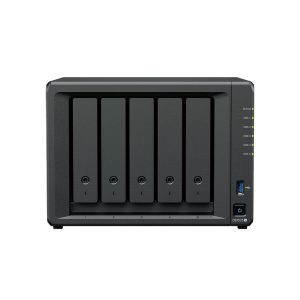 Synology DS1525+ DiskStation 5-bay NAS server/samo za Synology diskove/ AMD Ryzen V1500B, Memory: 8 GB, LAN:2x 2.5GbE, 2x USB 3.2 Gen1, 2x USB-C