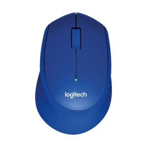 Logitech M330 Silent Plus bežični miš, plavi (910-004910)