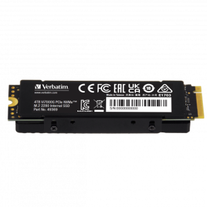 Verbatim Vi7000G 4TB SSD M.2 NVMe PCIe Gen4x4, R/W: 7000/6400MB/s