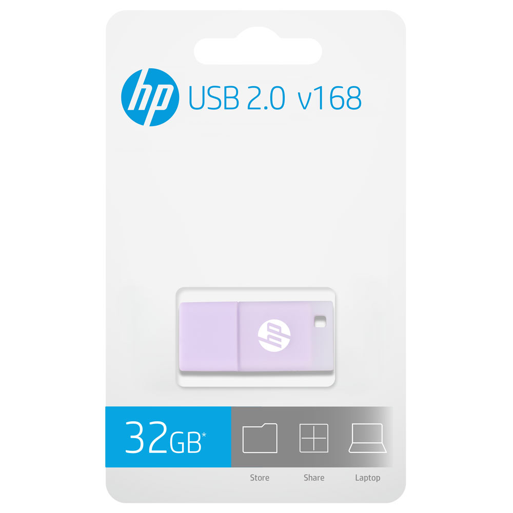 USB stick HP v168, 32GB, USB 2.0, lilac breeze - Slika 2