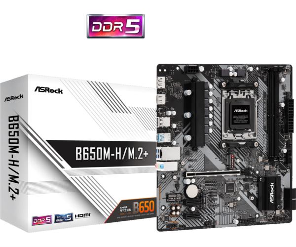 Asrock AMD AM5 B650M-H M.2