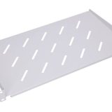 Extralink 1U 350mm Cantilever Shelf, Gray, for 19" wall cabinets