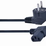 Gembird Power cord (right angled C13), VDE approved, 1,8m