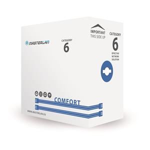 MasterLan Comfort UTP Copper wire cable Cat6, 23AWG, 305m