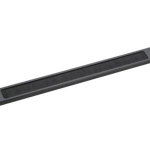 NaviaTec vodilica kablova 19" s četkom, 1U horizontalna, crna