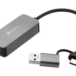 Sandberg USB-C A 2.5 GbE RJ45 Adapter