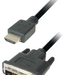 Transmedia Monitor Cable DVI HDMI 2m