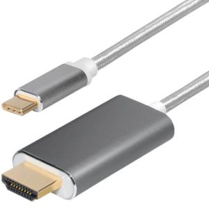 Transmedia USB type C plug - HDMI plug 3m