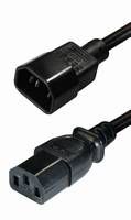 Transmedia IEC320 C14 plug -IEC320 C13 jack 1,5m