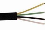 Transmedia Tele Cable, Black, Spool 100m