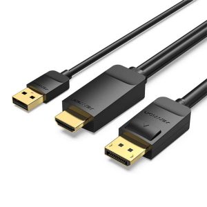 Vention HDMI To DisplayPort Cable, 2m